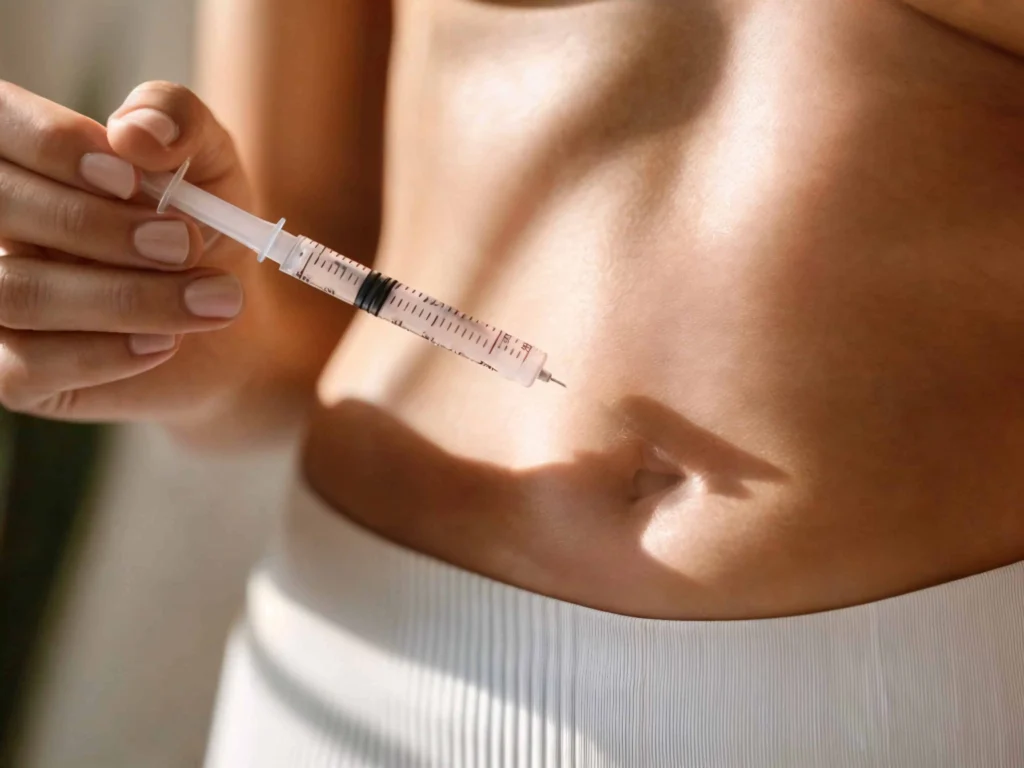 Nurse preparing lipotropic injection with syringe – lipotropic shots in Cranston, RI